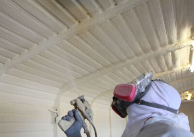 Spray Foam Insulation in Metal Buildings in Florida Panhandle